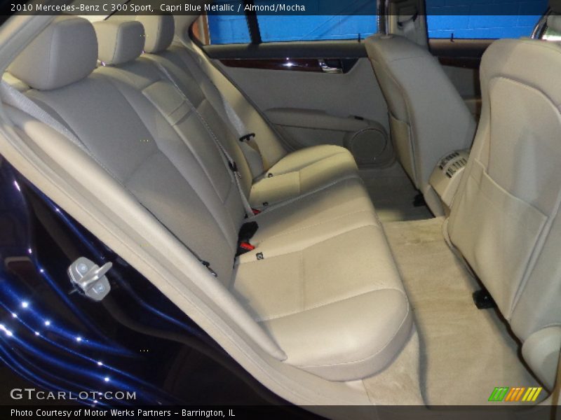 Capri Blue Metallic / Almond/Mocha 2010 Mercedes-Benz C 300 Sport