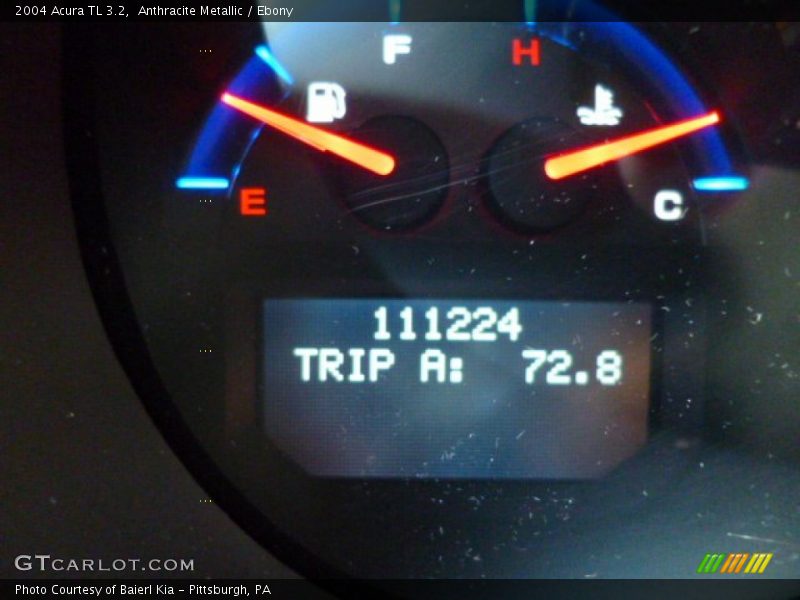 Anthracite Metallic / Ebony 2004 Acura TL 3.2