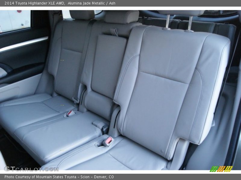 Alumina Jade Metallic / Ash 2014 Toyota Highlander XLE AWD