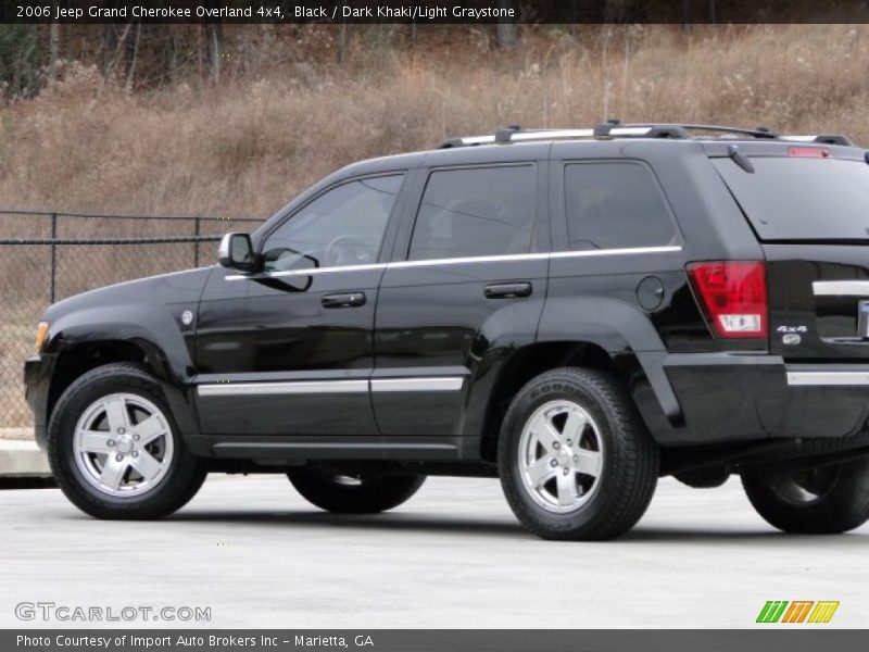 Black / Dark Khaki/Light Graystone 2006 Jeep Grand Cherokee Overland 4x4