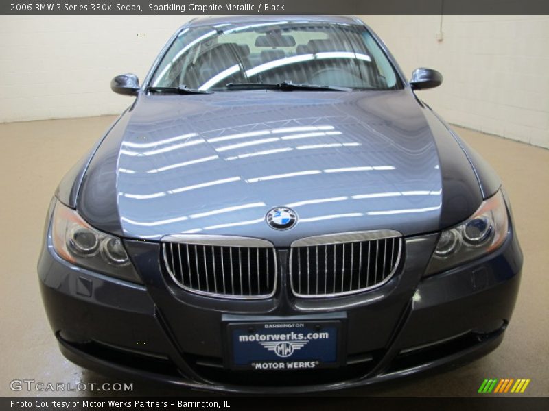 Sparkling Graphite Metallic / Black 2006 BMW 3 Series 330xi Sedan