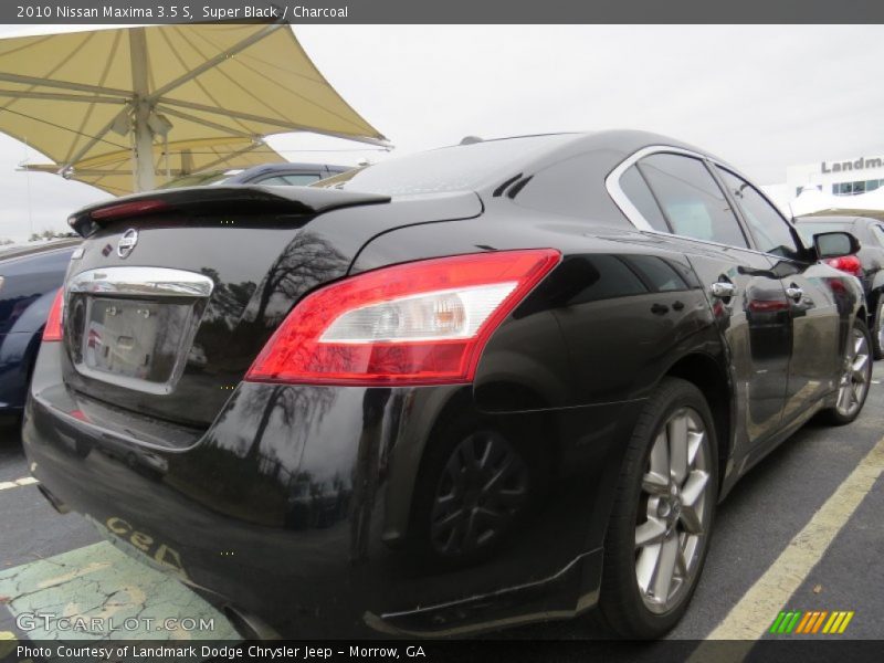 Super Black / Charcoal 2010 Nissan Maxima 3.5 S