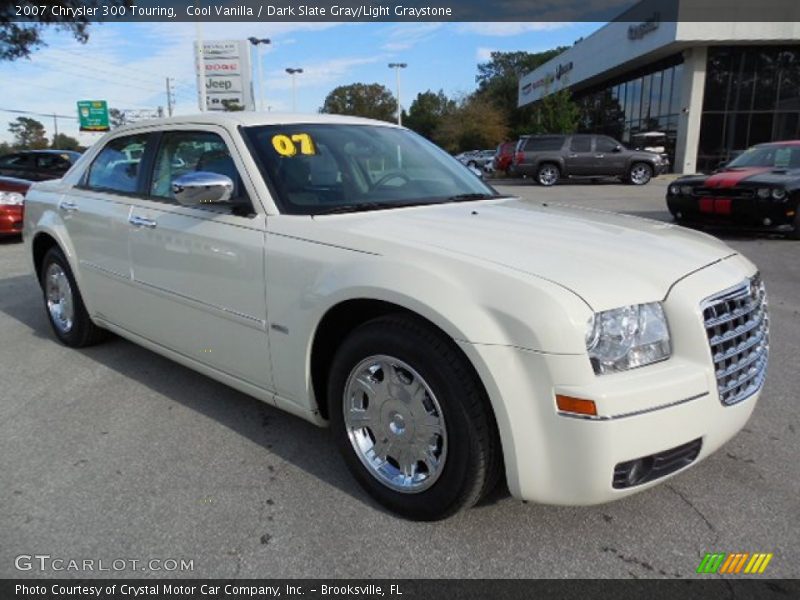Cool Vanilla / Dark Slate Gray/Light Graystone 2007 Chrysler 300 Touring