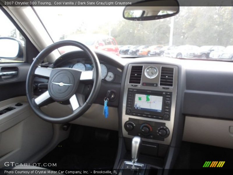 Cool Vanilla / Dark Slate Gray/Light Graystone 2007 Chrysler 300 Touring