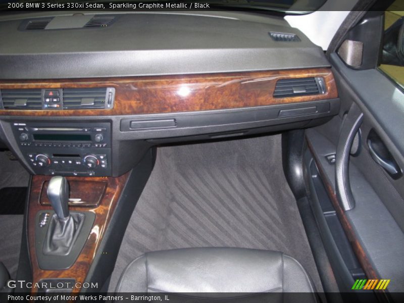 Sparkling Graphite Metallic / Black 2006 BMW 3 Series 330xi Sedan