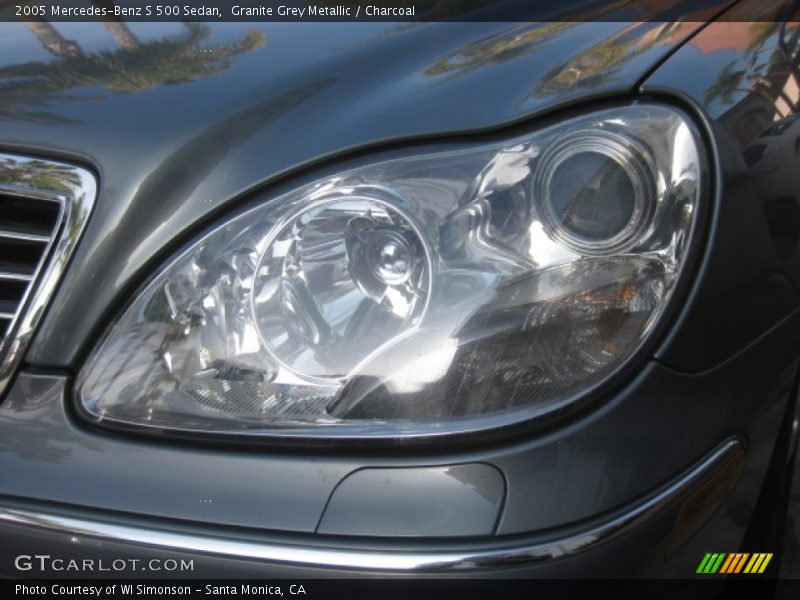 Granite Grey Metallic / Charcoal 2005 Mercedes-Benz S 500 Sedan