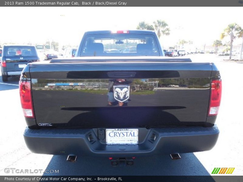 Black / Black/Diesel Gray 2013 Ram 1500 Tradesman Regular Cab