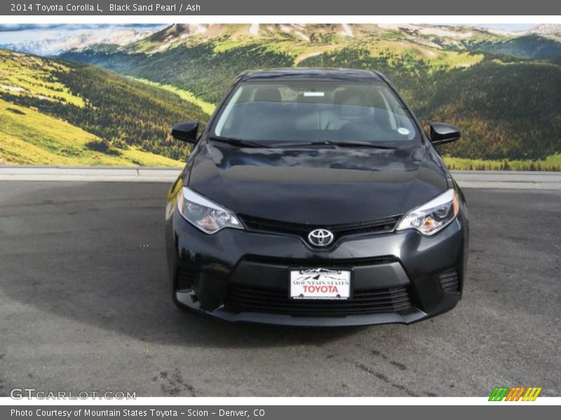 Black Sand Pearl / Ash 2014 Toyota Corolla L