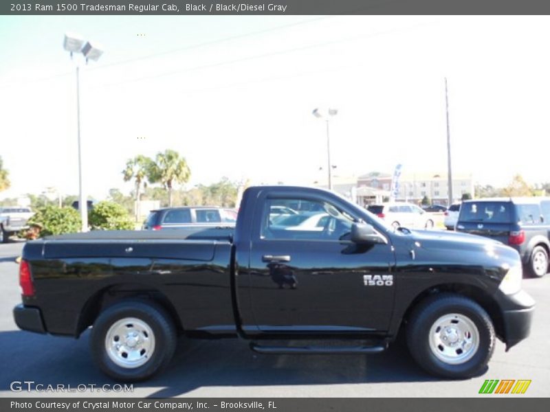 Black / Black/Diesel Gray 2013 Ram 1500 Tradesman Regular Cab