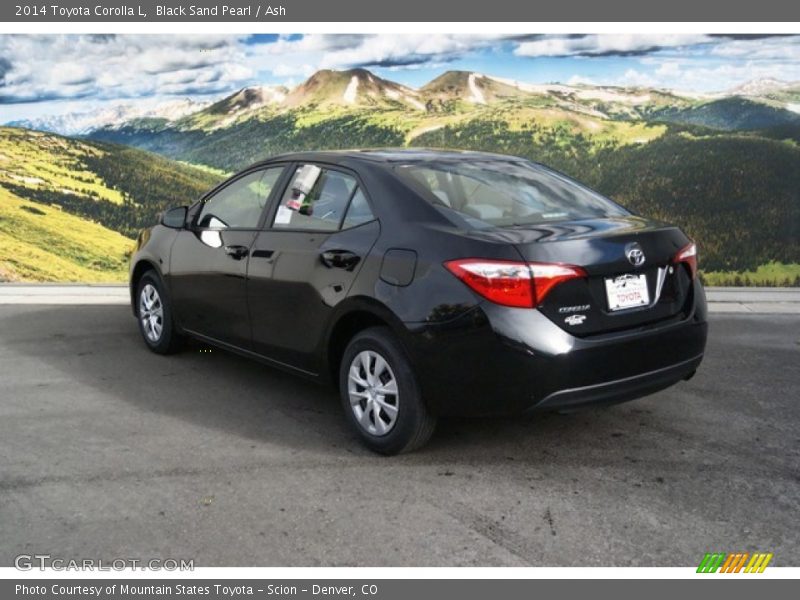 Black Sand Pearl / Ash 2014 Toyota Corolla L