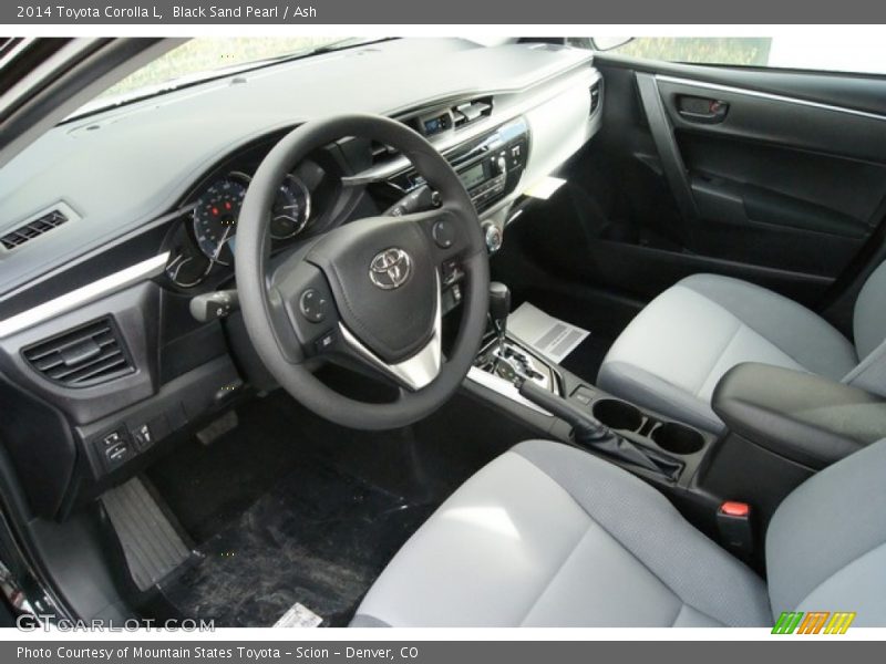 Ash Interior - 2014 Corolla L 