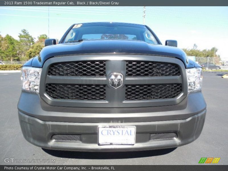 Black / Black/Diesel Gray 2013 Ram 1500 Tradesman Regular Cab