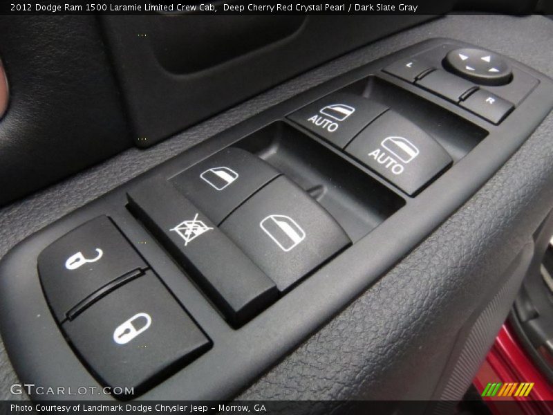 Deep Cherry Red Crystal Pearl / Dark Slate Gray 2012 Dodge Ram 1500 Laramie Limited Crew Cab