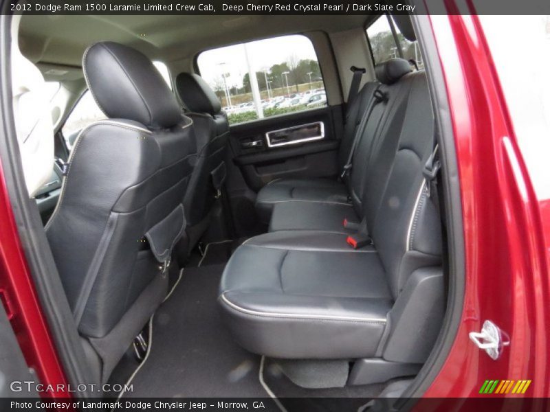 Deep Cherry Red Crystal Pearl / Dark Slate Gray 2012 Dodge Ram 1500 Laramie Limited Crew Cab