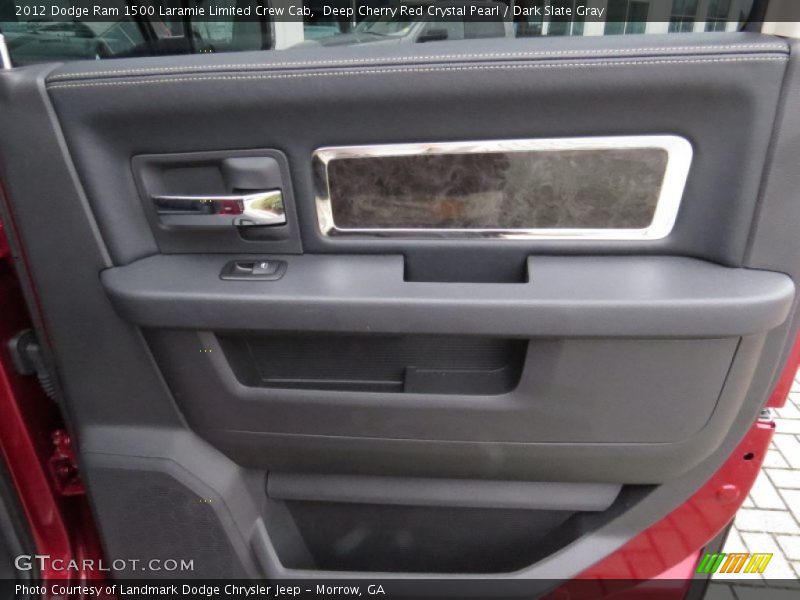 Deep Cherry Red Crystal Pearl / Dark Slate Gray 2012 Dodge Ram 1500 Laramie Limited Crew Cab