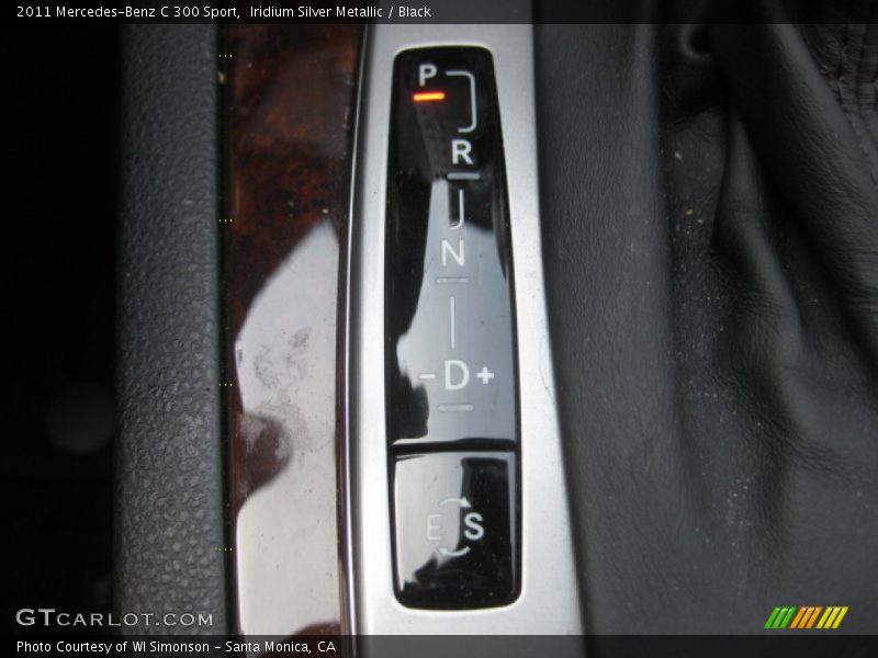 Iridium Silver Metallic / Black 2011 Mercedes-Benz C 300 Sport
