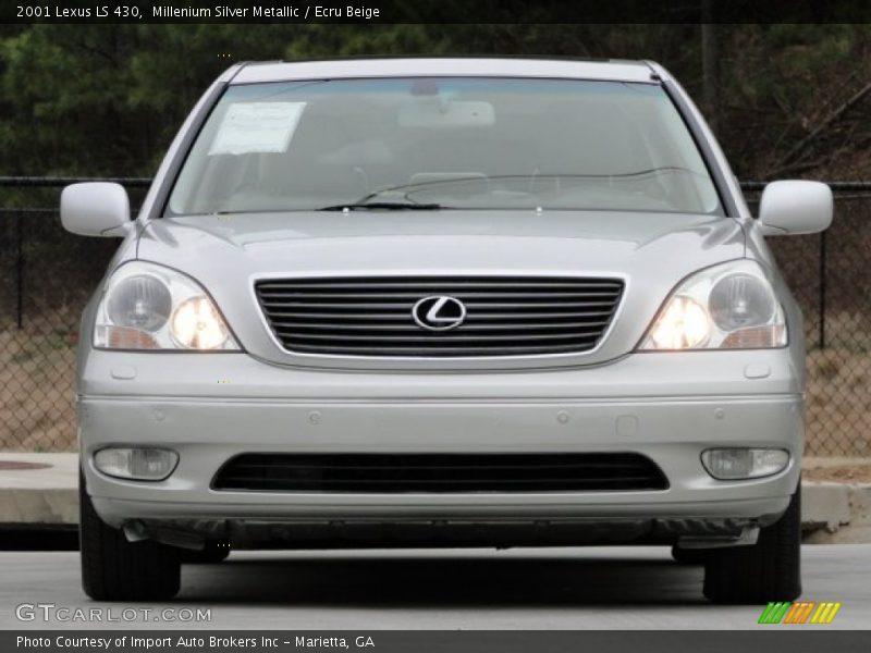 Millenium Silver Metallic / Ecru Beige 2001 Lexus LS 430