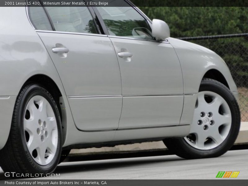 Millenium Silver Metallic / Ecru Beige 2001 Lexus LS 430
