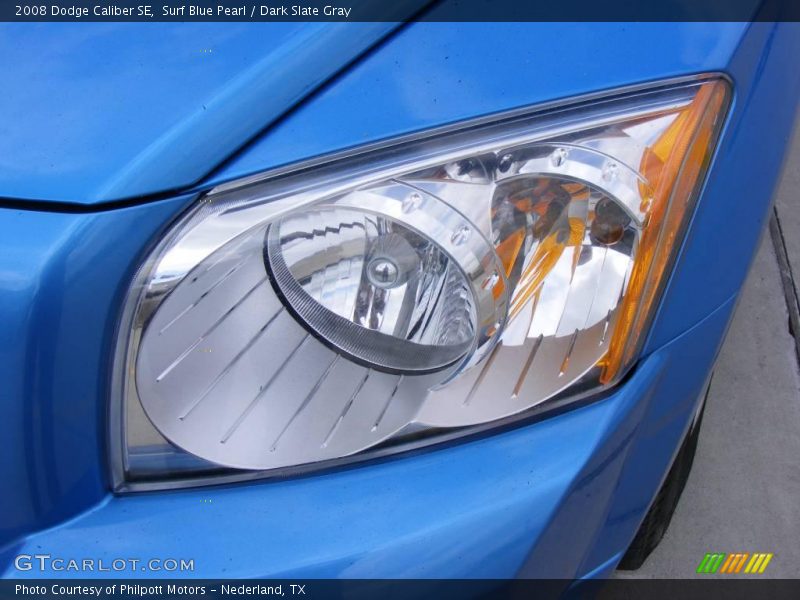 Surf Blue Pearl / Dark Slate Gray 2008 Dodge Caliber SE