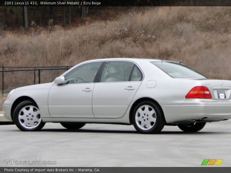 Millenium Silver Metallic / Ecru Beige 2001 Lexus LS 430