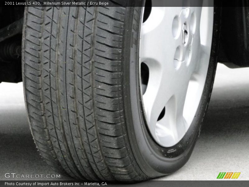 Millenium Silver Metallic / Ecru Beige 2001 Lexus LS 430