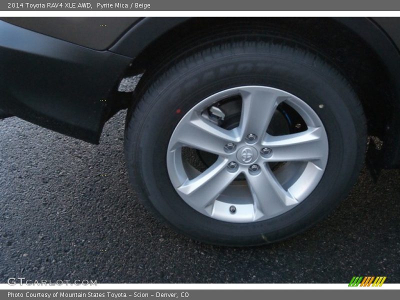 Pyrite Mica / Beige 2014 Toyota RAV4 XLE AWD