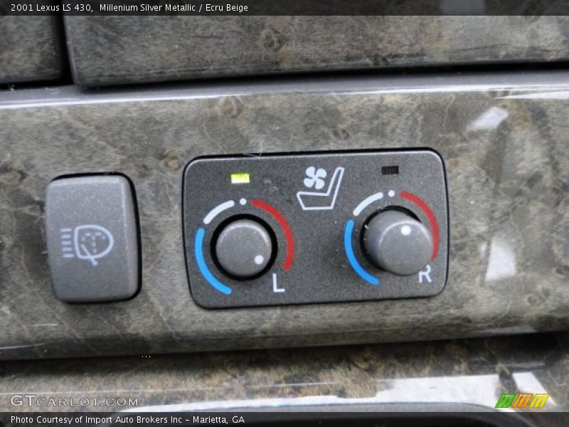 Millenium Silver Metallic / Ecru Beige 2001 Lexus LS 430