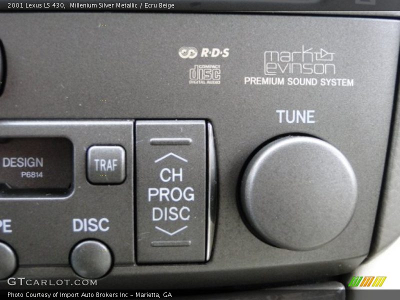 Millenium Silver Metallic / Ecru Beige 2001 Lexus LS 430