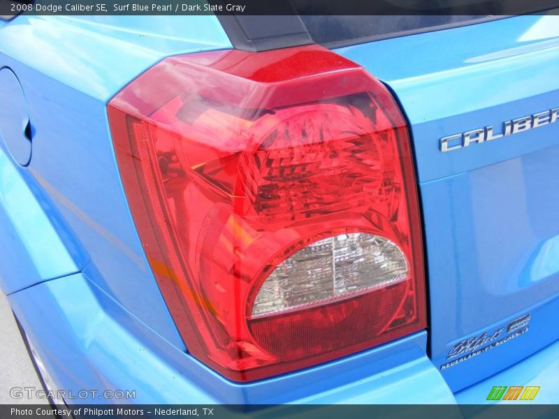 Surf Blue Pearl / Dark Slate Gray 2008 Dodge Caliber SE