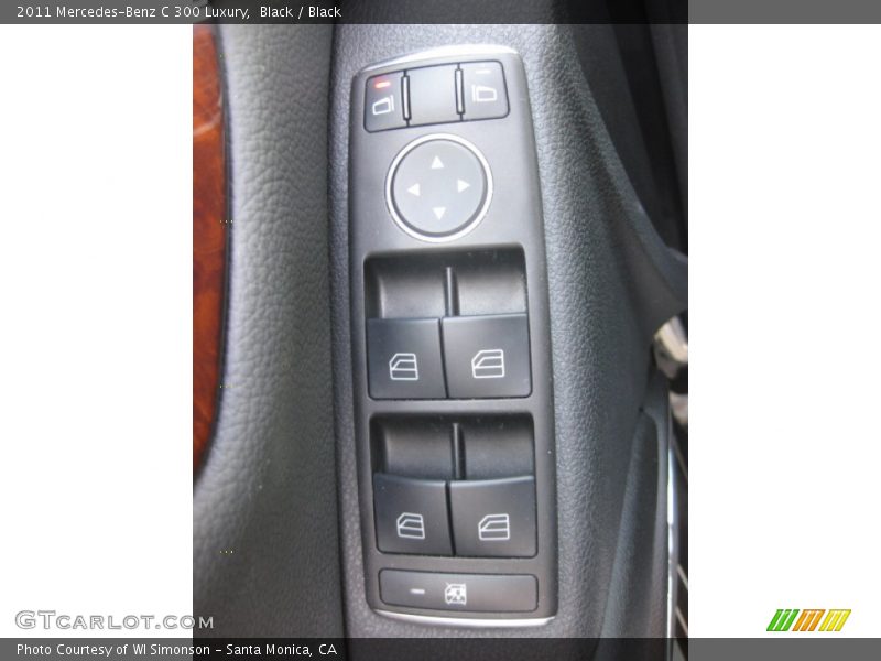 Black / Black 2011 Mercedes-Benz C 300 Luxury