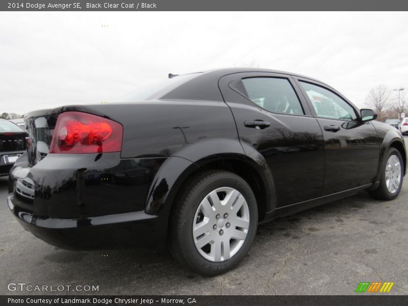 Black Clear Coat / Black 2014 Dodge Avenger SE