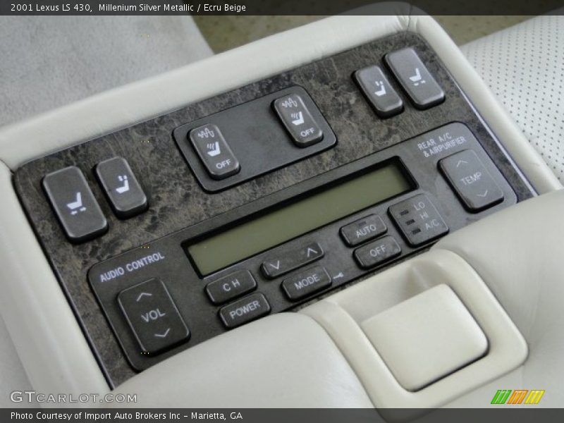 Millenium Silver Metallic / Ecru Beige 2001 Lexus LS 430