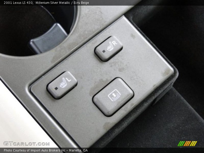 Millenium Silver Metallic / Ecru Beige 2001 Lexus LS 430
