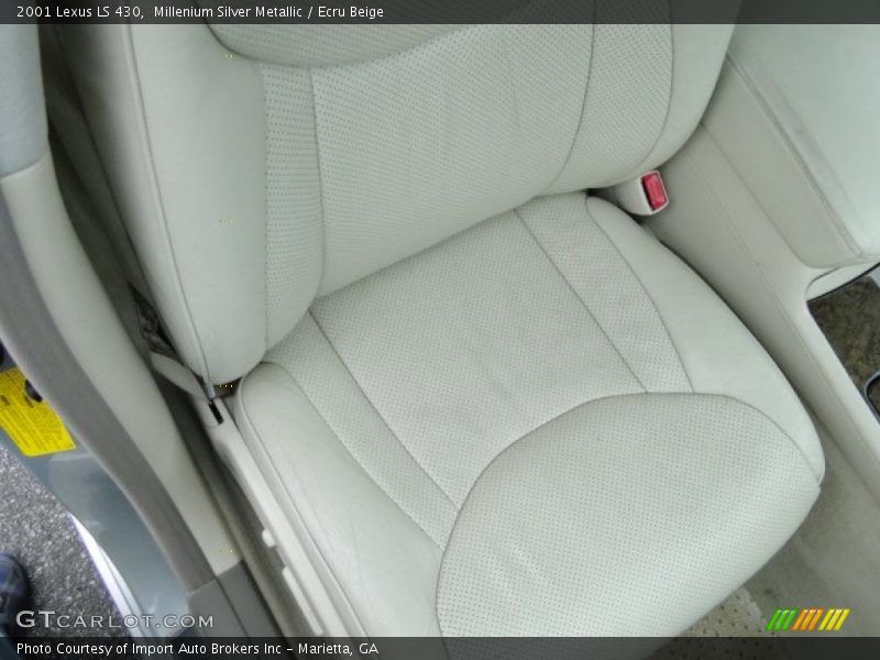 Millenium Silver Metallic / Ecru Beige 2001 Lexus LS 430