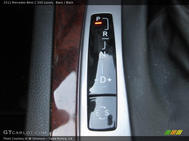 Black / Black 2011 Mercedes-Benz C 300 Luxury