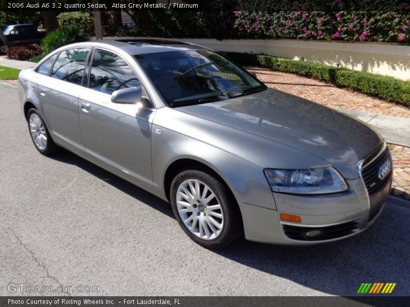 Front 3/4 View of 2006 A6 3.2 quattro Sedan