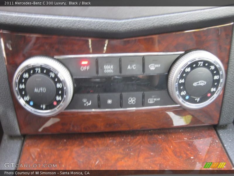 Black / Black 2011 Mercedes-Benz C 300 Luxury