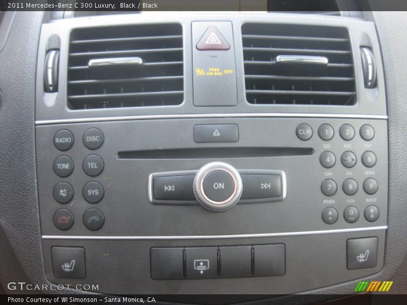Black / Black 2011 Mercedes-Benz C 300 Luxury