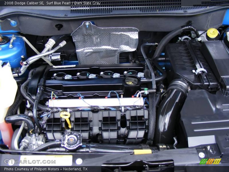 Surf Blue Pearl / Dark Slate Gray 2008 Dodge Caliber SE