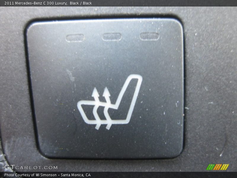 Black / Black 2011 Mercedes-Benz C 300 Luxury