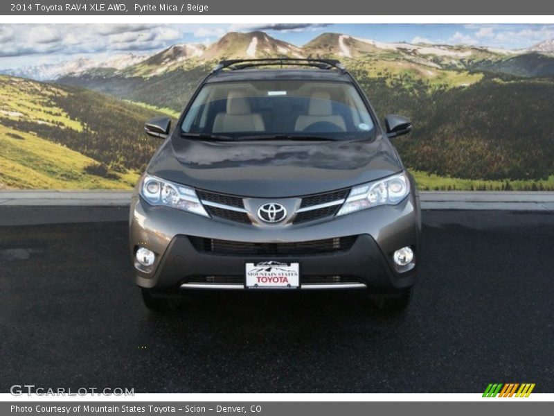 Pyrite Mica / Beige 2014 Toyota RAV4 XLE AWD