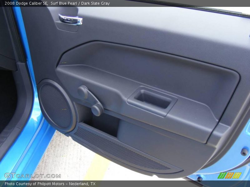 Surf Blue Pearl / Dark Slate Gray 2008 Dodge Caliber SE