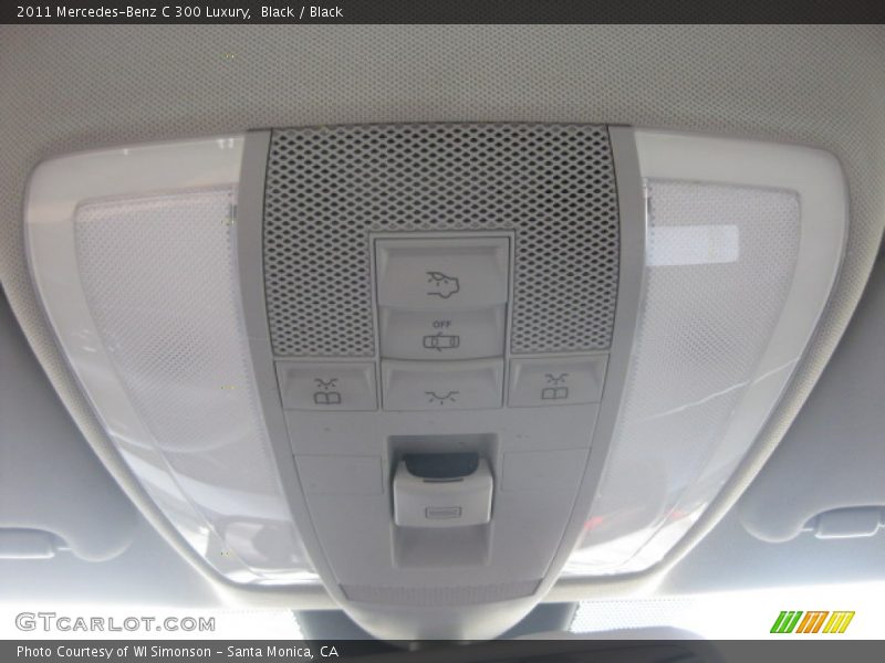 Black / Black 2011 Mercedes-Benz C 300 Luxury