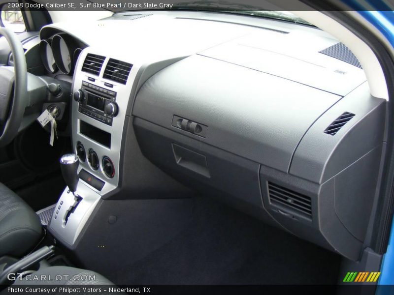 Surf Blue Pearl / Dark Slate Gray 2008 Dodge Caliber SE