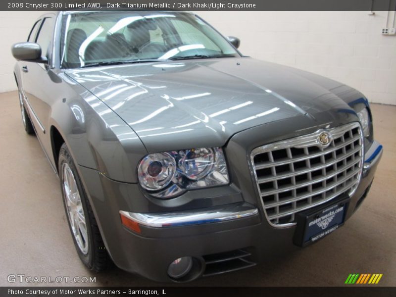 Dark Titanium Metallic / Dark Khaki/Light Graystone 2008 Chrysler 300 Limited AWD