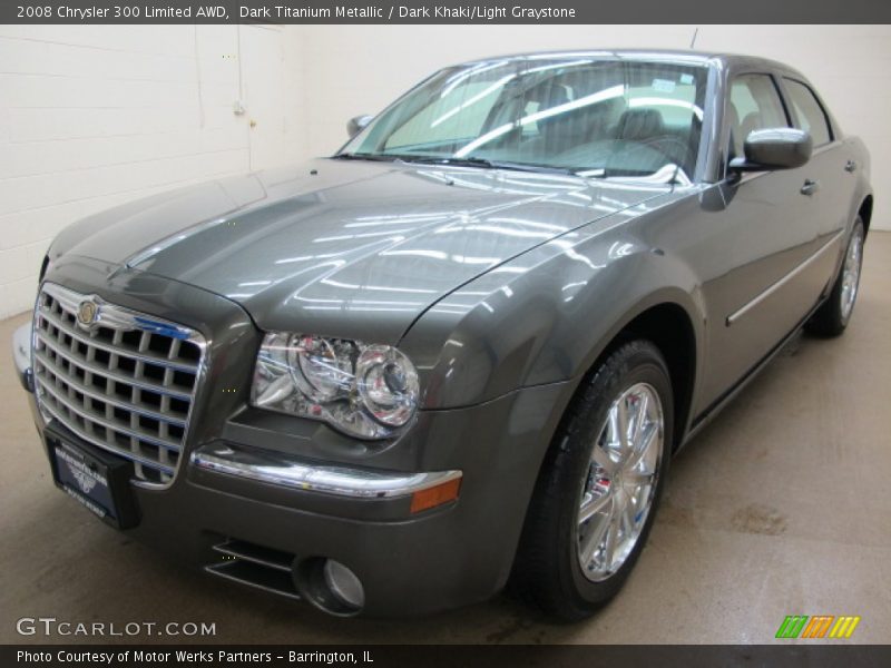 Dark Titanium Metallic / Dark Khaki/Light Graystone 2008 Chrysler 300 Limited AWD