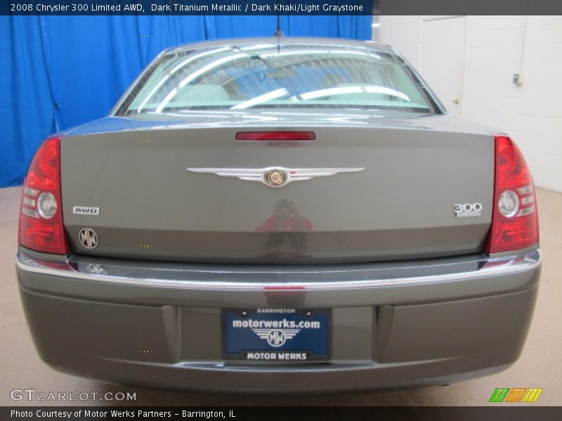 Dark Titanium Metallic / Dark Khaki/Light Graystone 2008 Chrysler 300 Limited AWD