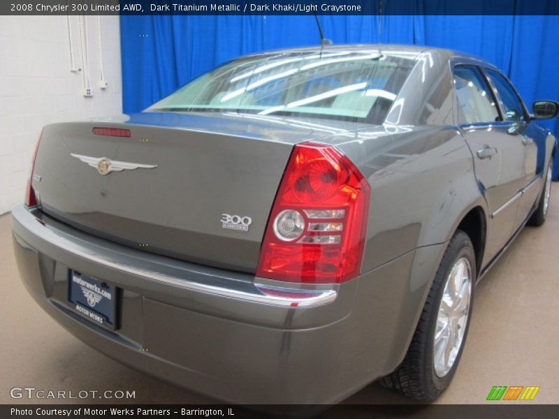 Dark Titanium Metallic / Dark Khaki/Light Graystone 2008 Chrysler 300 Limited AWD