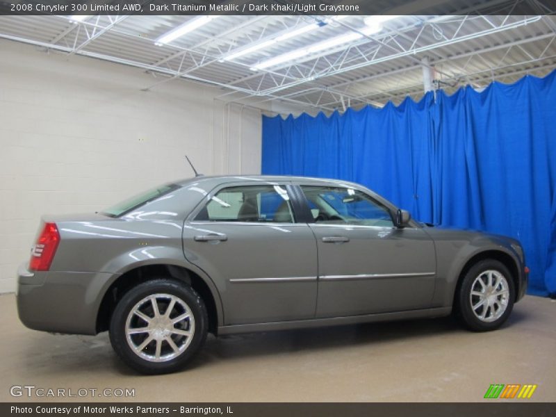 Dark Titanium Metallic / Dark Khaki/Light Graystone 2008 Chrysler 300 Limited AWD