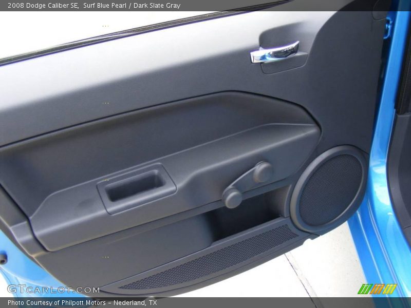 Surf Blue Pearl / Dark Slate Gray 2008 Dodge Caliber SE